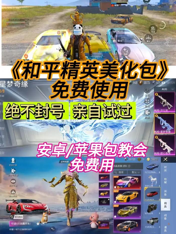 美化包和平精英封号吗_和平精英美化包下载免费版不封号_美化包和平精英防封下载